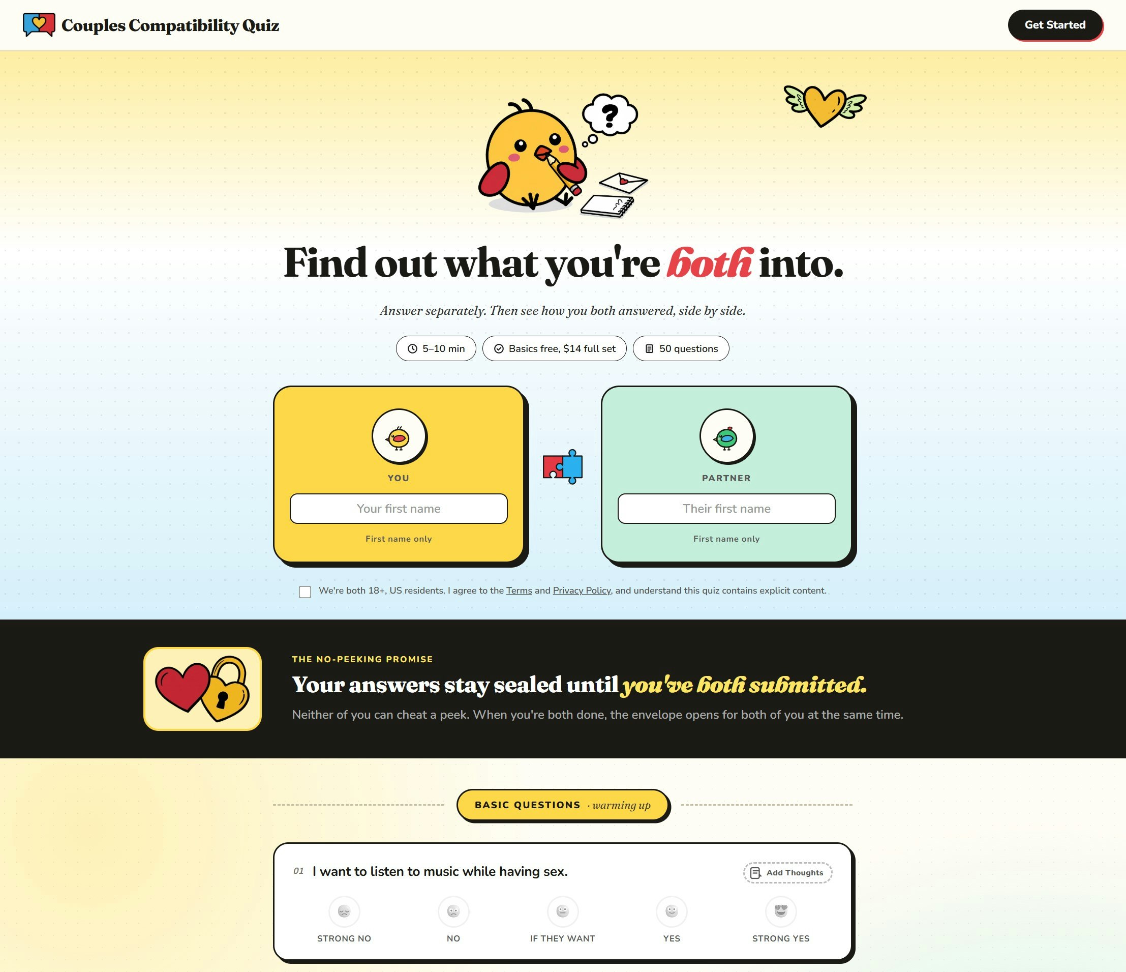 Couples Compatibility Quiz gallery image