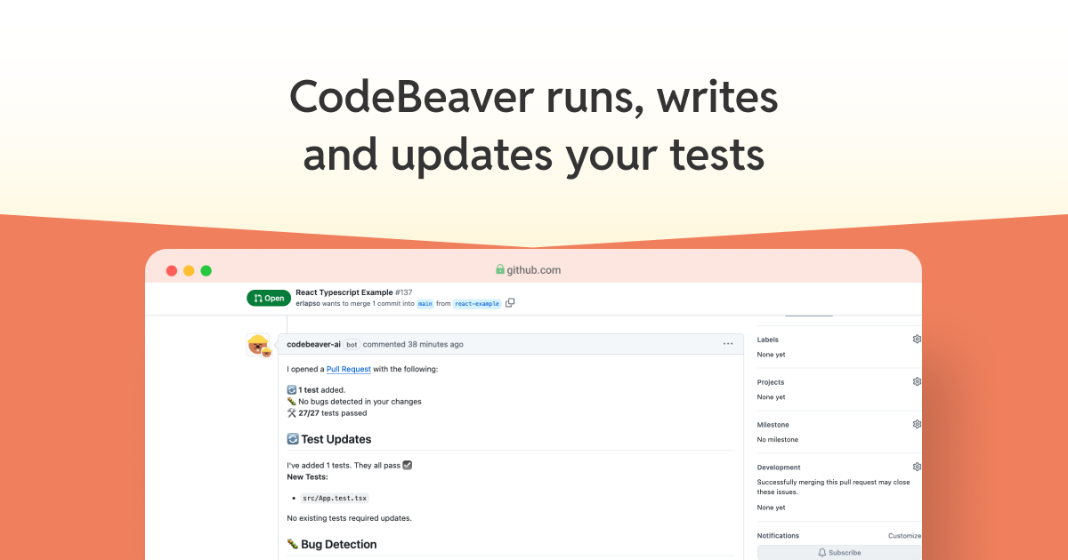 Media CodeBeaver - Ujian unit pada autopilot 3