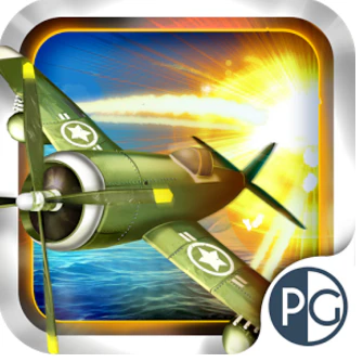 MSWA, a mobile strike war arcade game where you steer your wings and dodge from raining missiles