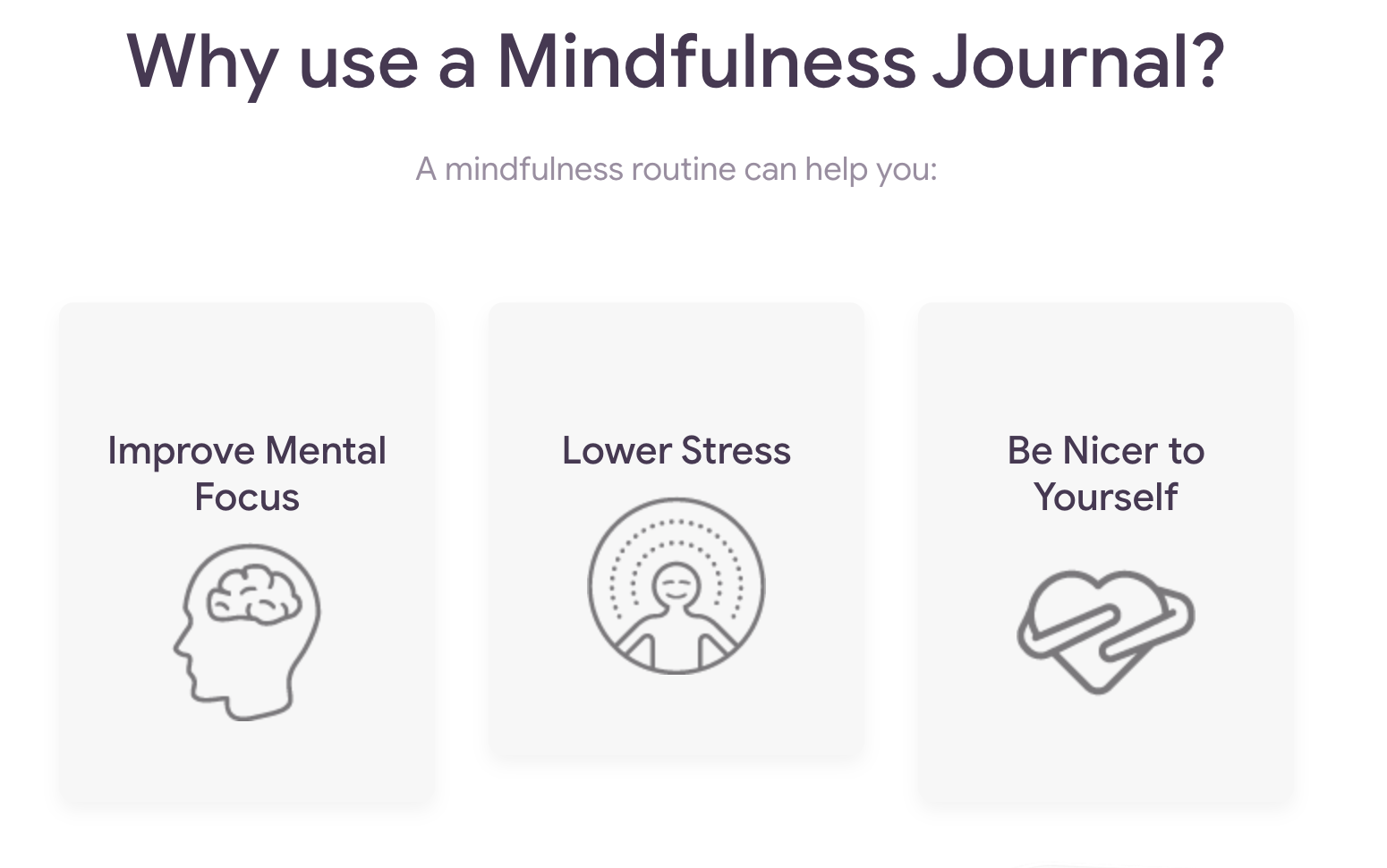 Mindmix - simple mindfulness journal gallery image