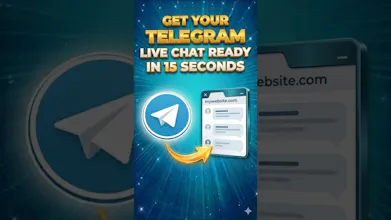 Telegram Live Chat for Websites gallery image