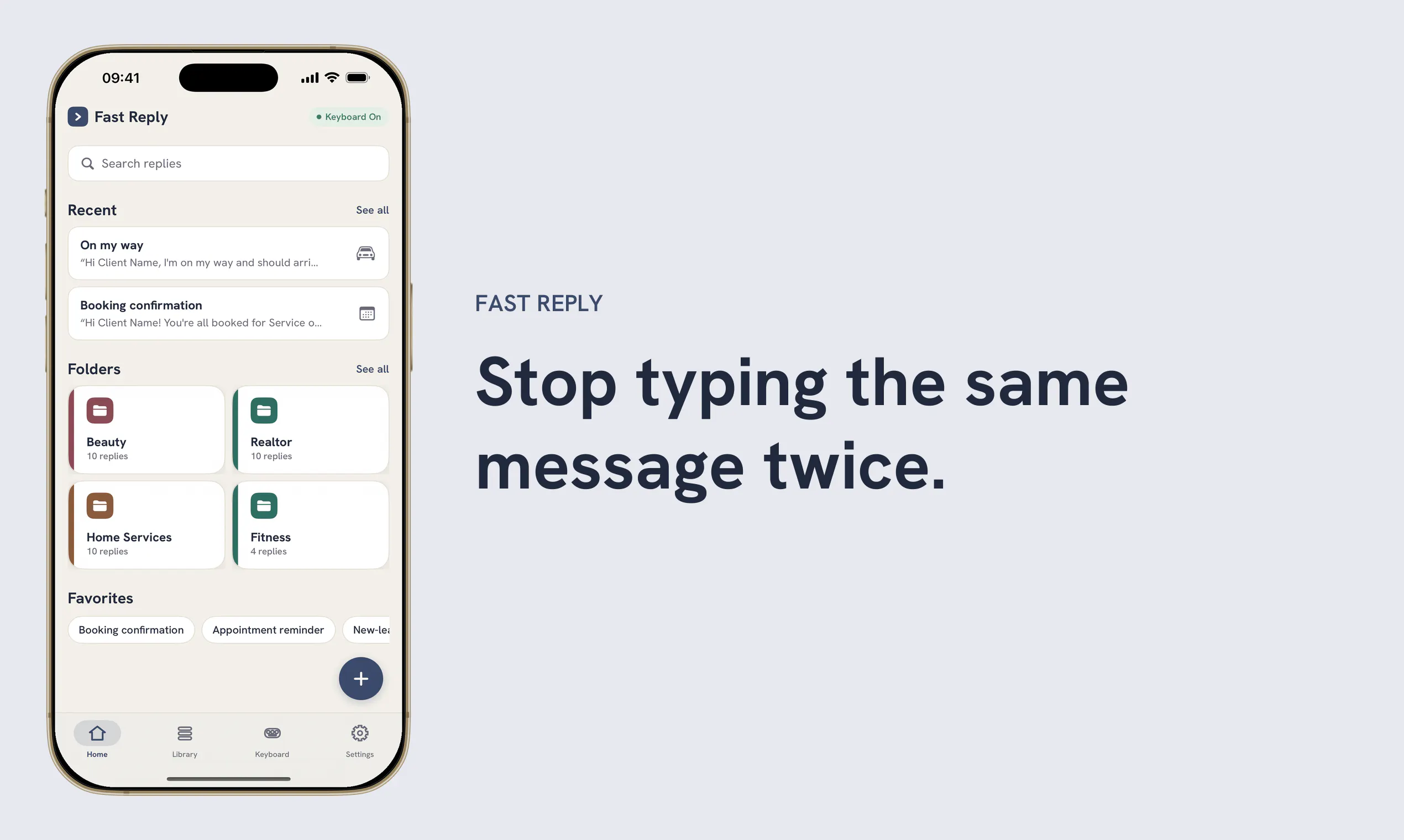 Fast Reply: Saved Replies gallery image