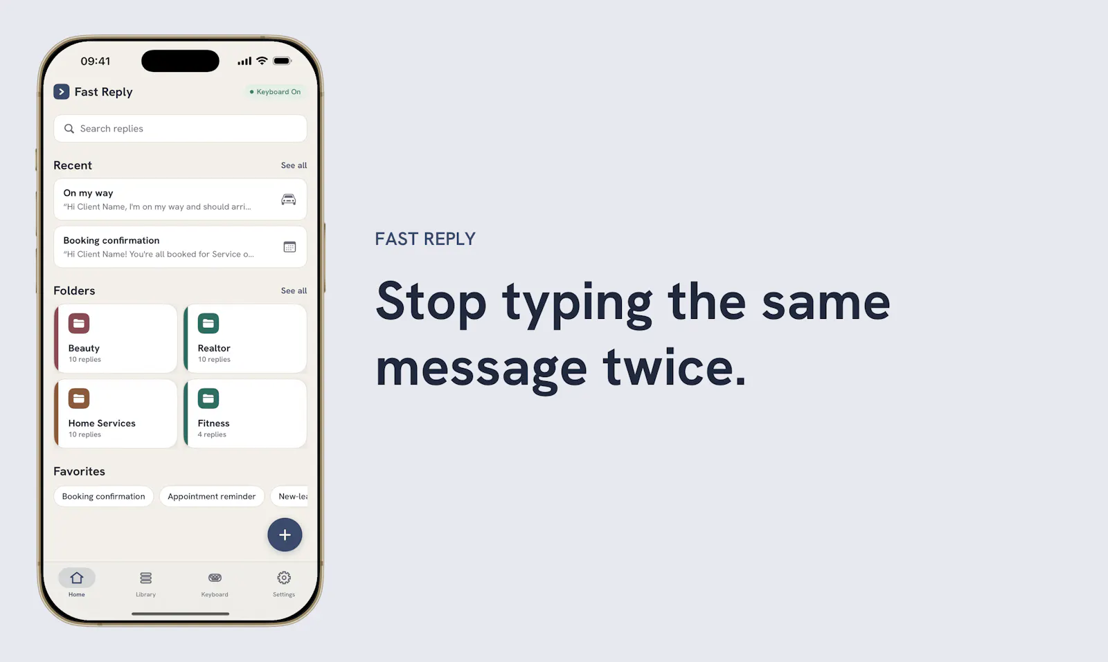 Fast Reply: Saved Replies screenshot 2