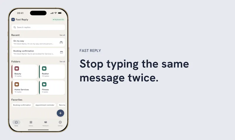 Fast Reply: Saved Replies screenshot 2