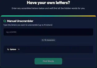 Safe Word Unscrambler gallery image