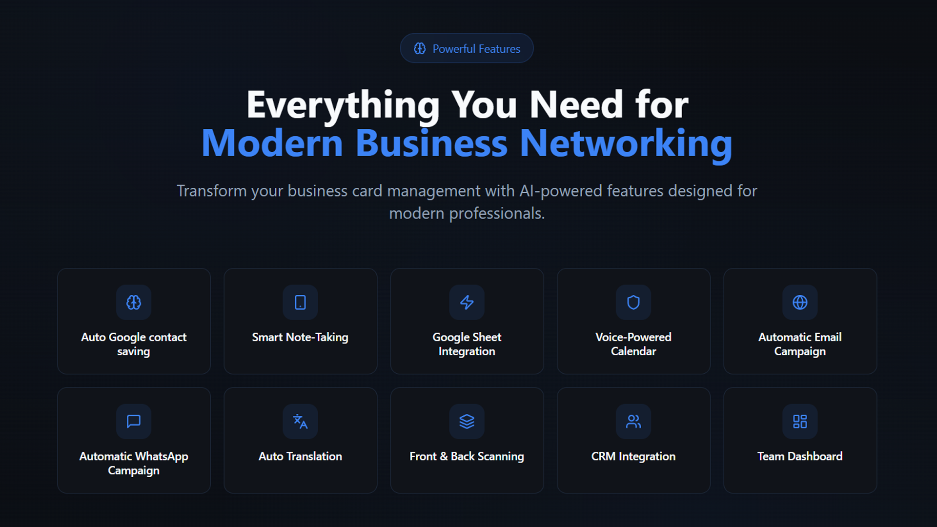 GRID AI - Main product screenshot demonstrating key features and user interface