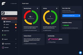 Flusk Vault - for Bubble.io gallery image