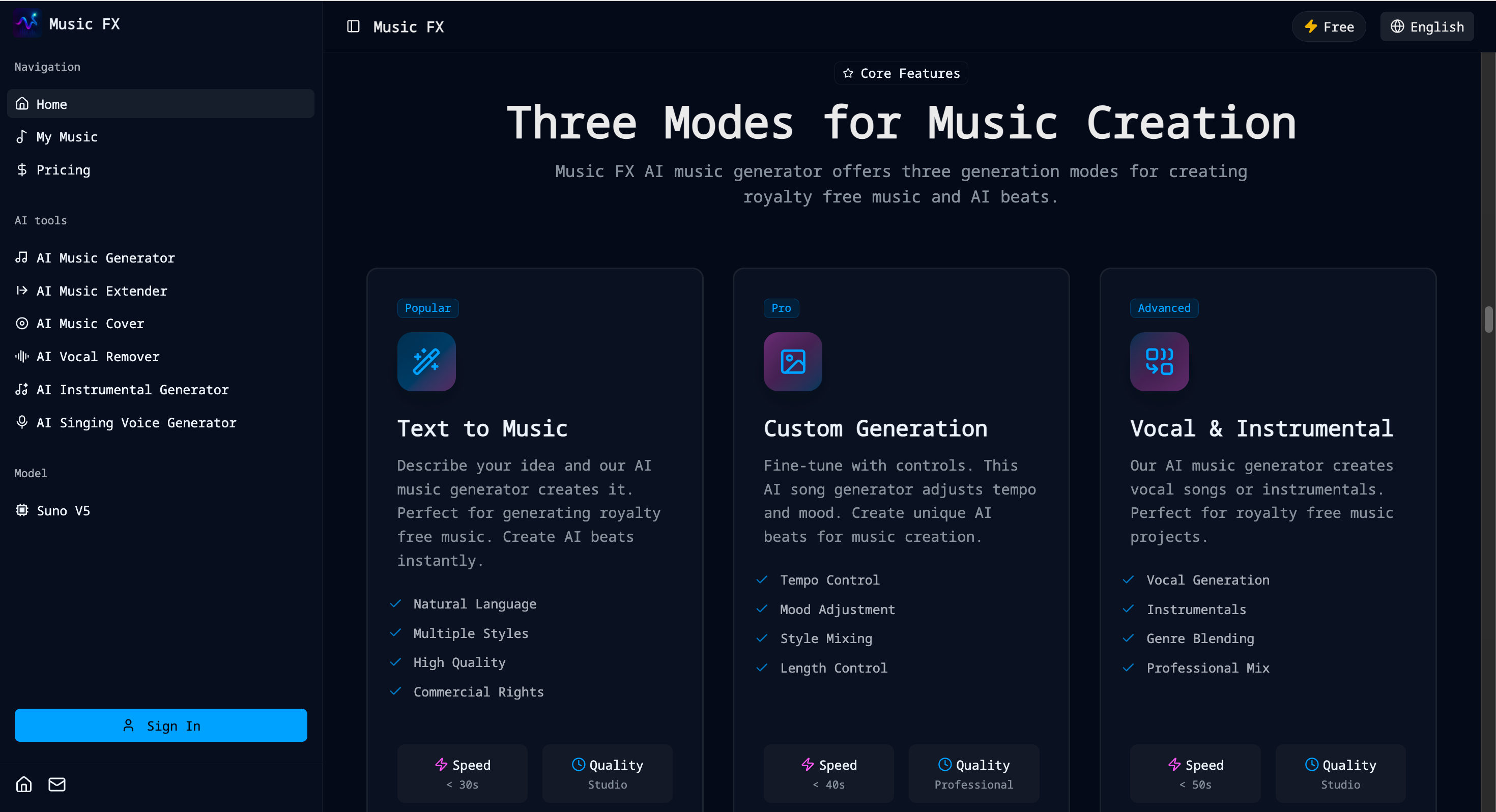 Music FX gallery image