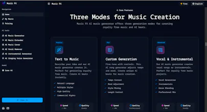 Music FX gallery image