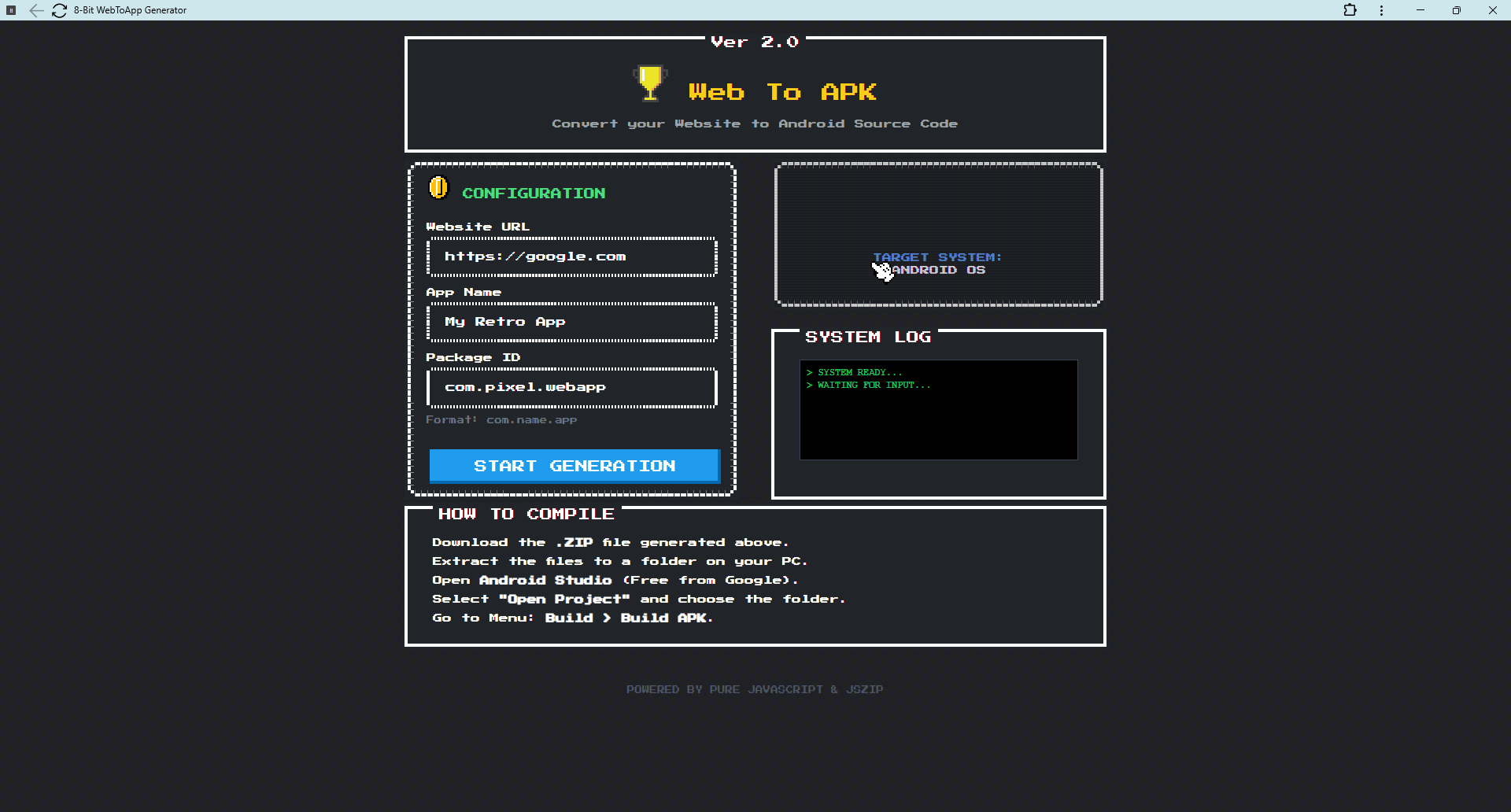 Web To APK - Website to Android  gallery image