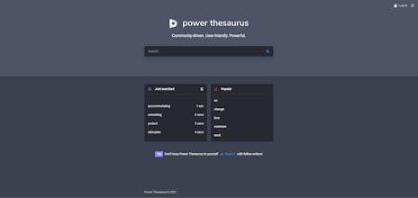 Power Theasaurus gallery image
