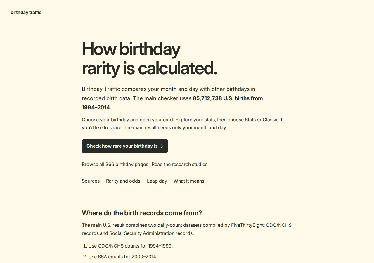 Birthday Traffic gallery image