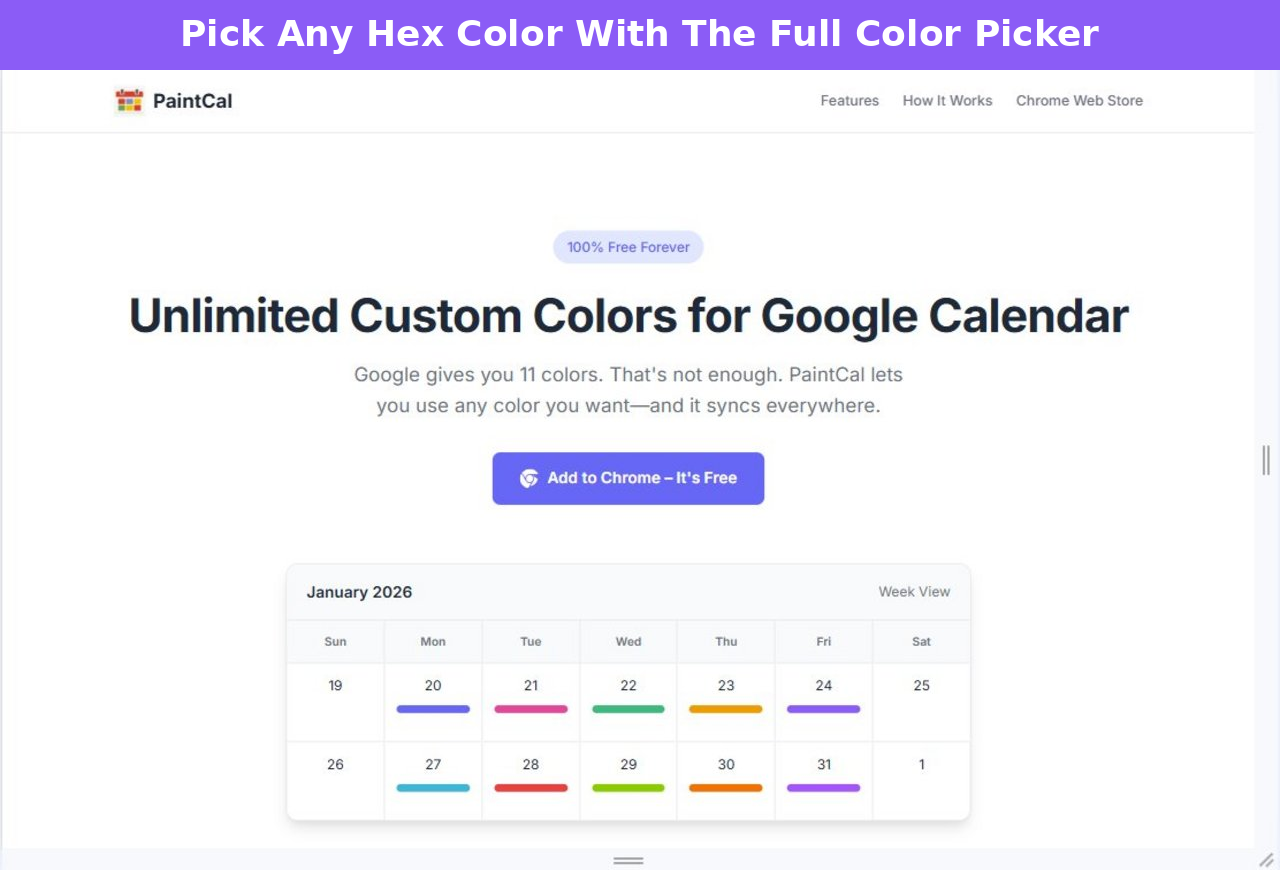 PaintCal gallery image