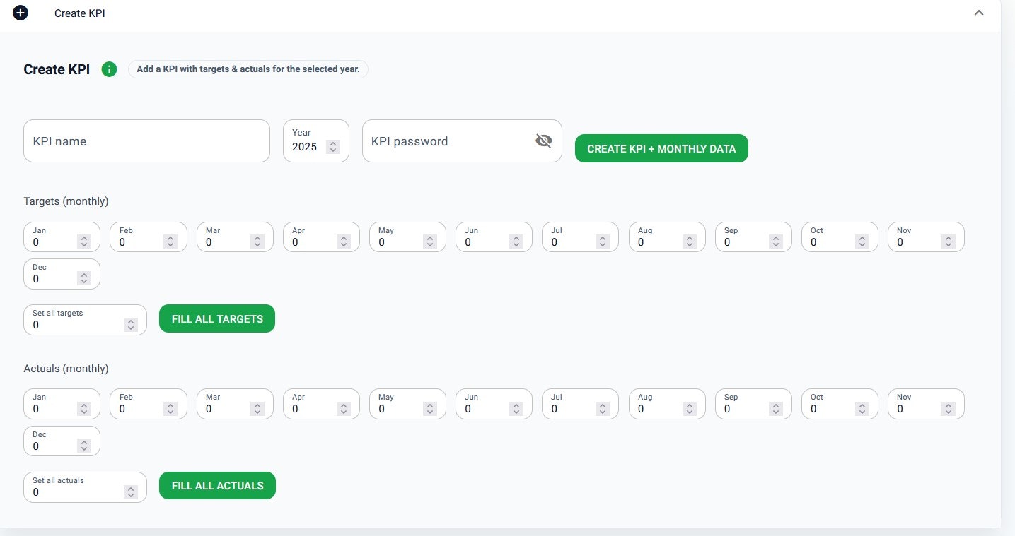 Cosmo KPI - Screenshot 5 showing product features and functionality