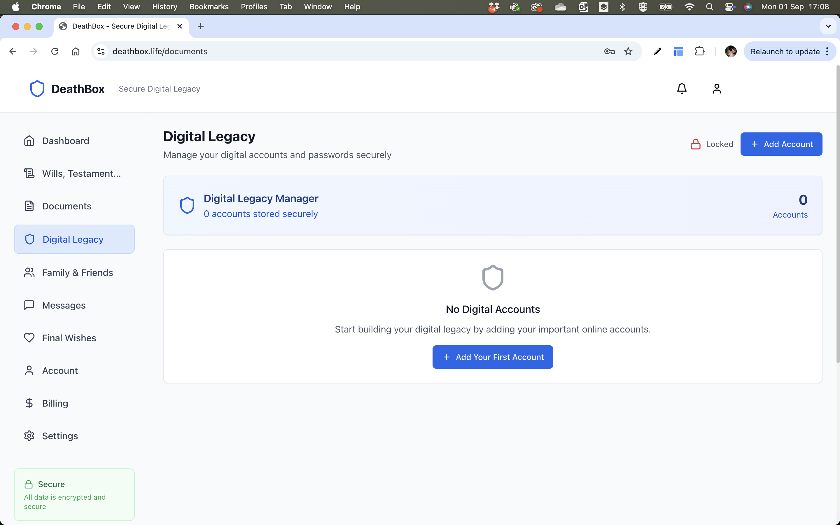 Deathbox - Secure Digital Legacy Vault media 7