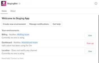 Staging App gallery image
