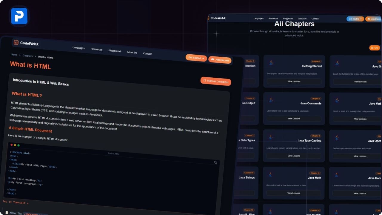 CodeWebX – Learn Coding In Smarter Way - Screenshot 4 preview