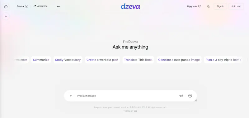 DZEVA screenshot 2