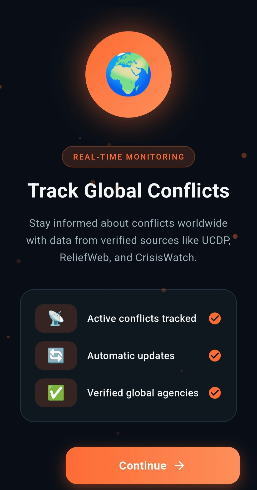 Geopolitics & Conflict Monitor - Screenshot 3 showing product features and functionality