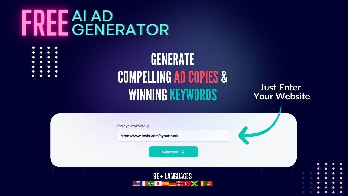 ai-ad-generator - Creating ads is now as easy as pie, also free