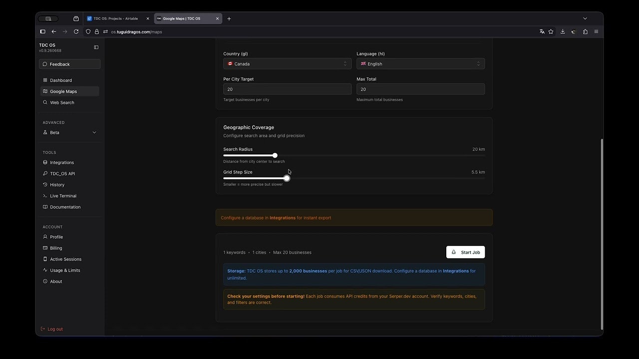 TDC OS gallery image