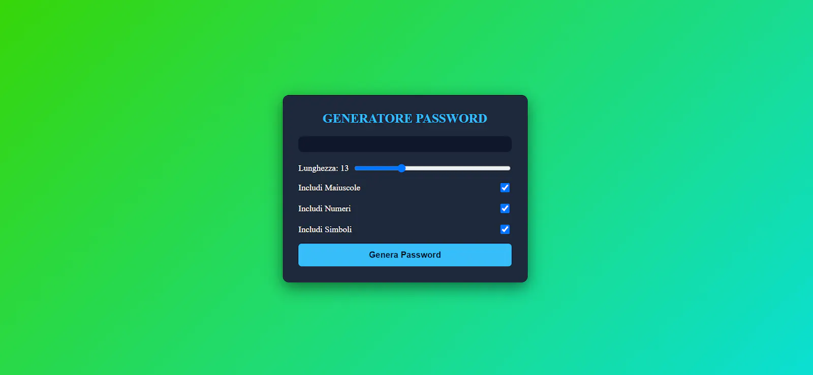 Password Generator screenshot 1