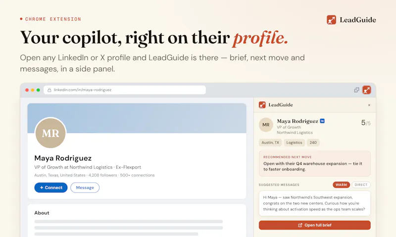 LeadGuide screenshot 6