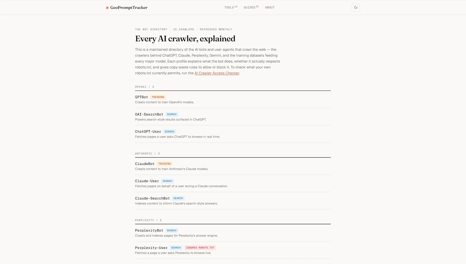 GeoPromptTracker screenshot 2