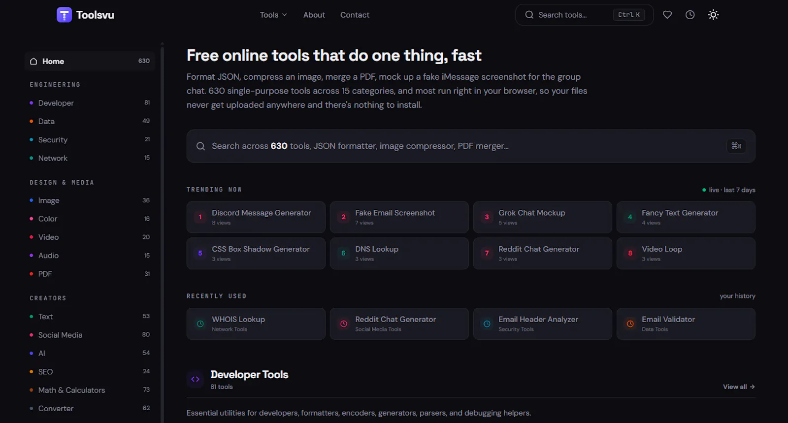 Toolsvu screenshot 2