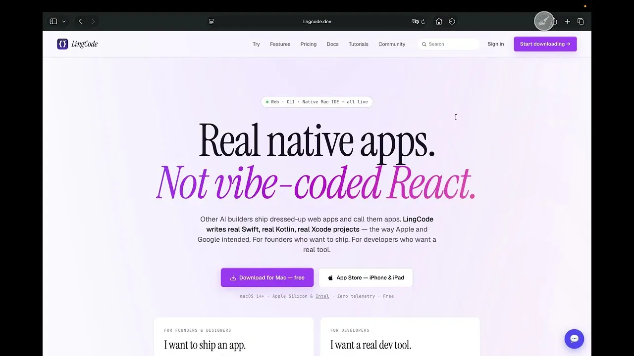 LingCode gallery image
