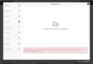 Uploader Window gallery image
