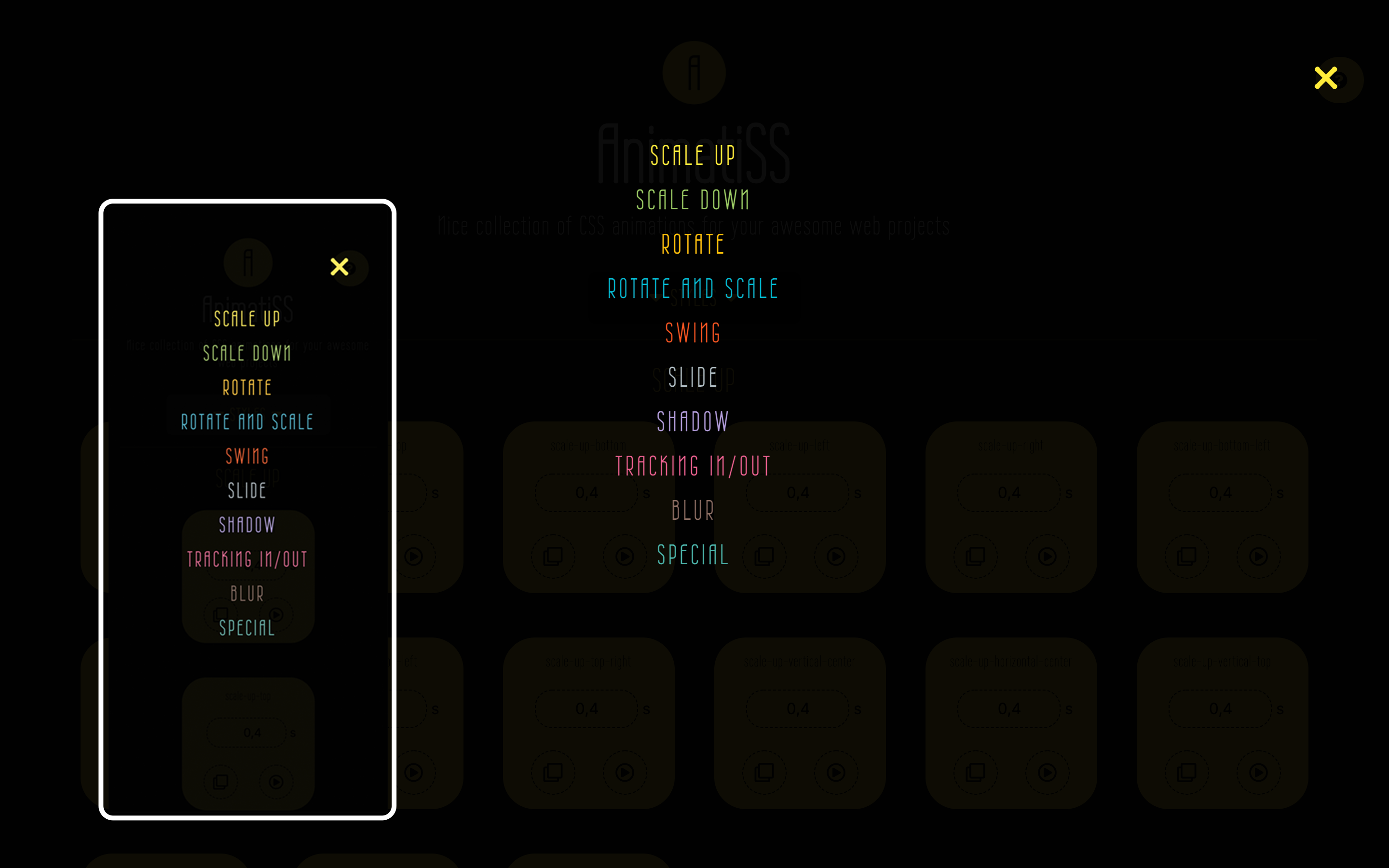 AnimatiSS - A nice, colorful collection of CSS animations media 2