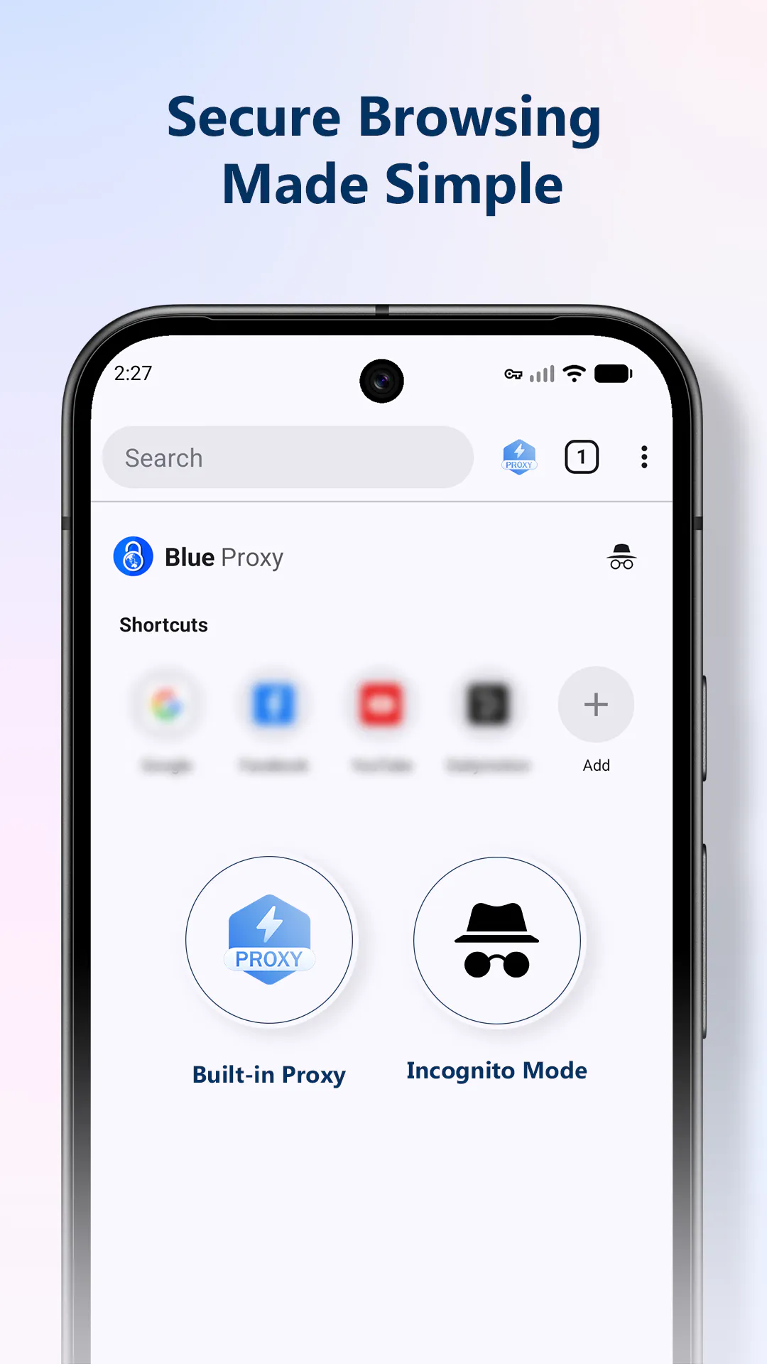 Blue Proxy Browser & WebProxy gallery image