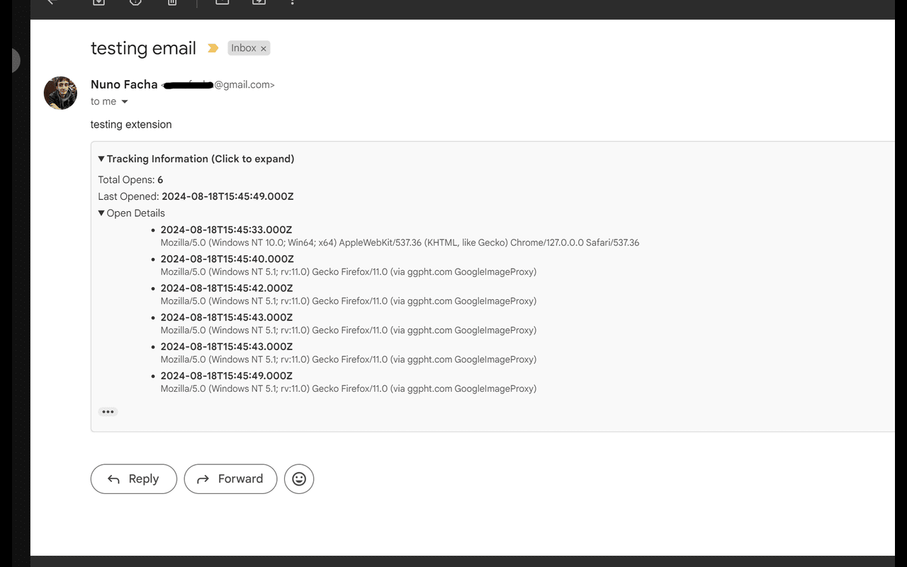  Email Open Tracker for GMAIL media 2