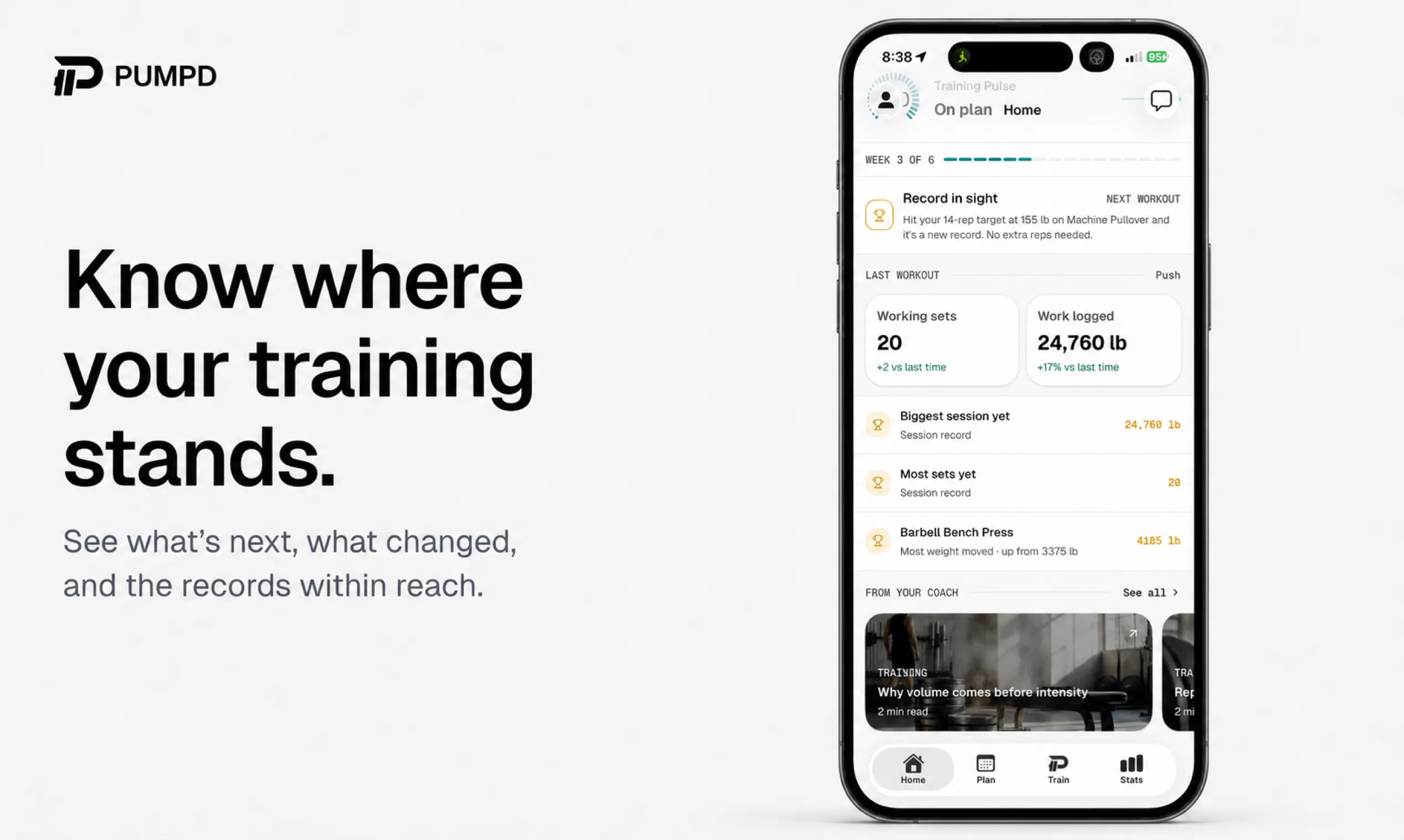 PUMPD AI Coach gallery image