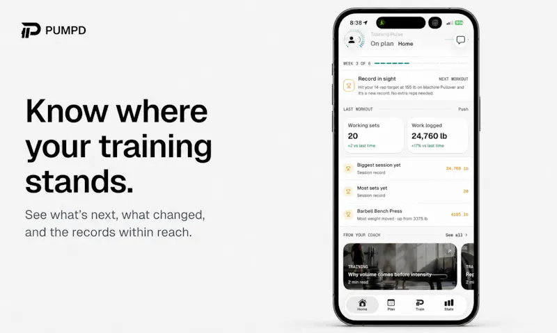 PUMPD AI Coach screenshot 4