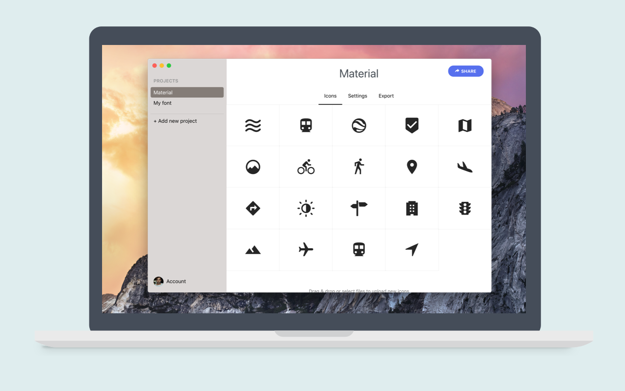 Webfont gallery image