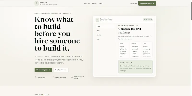 GhostCTO screenshot 1