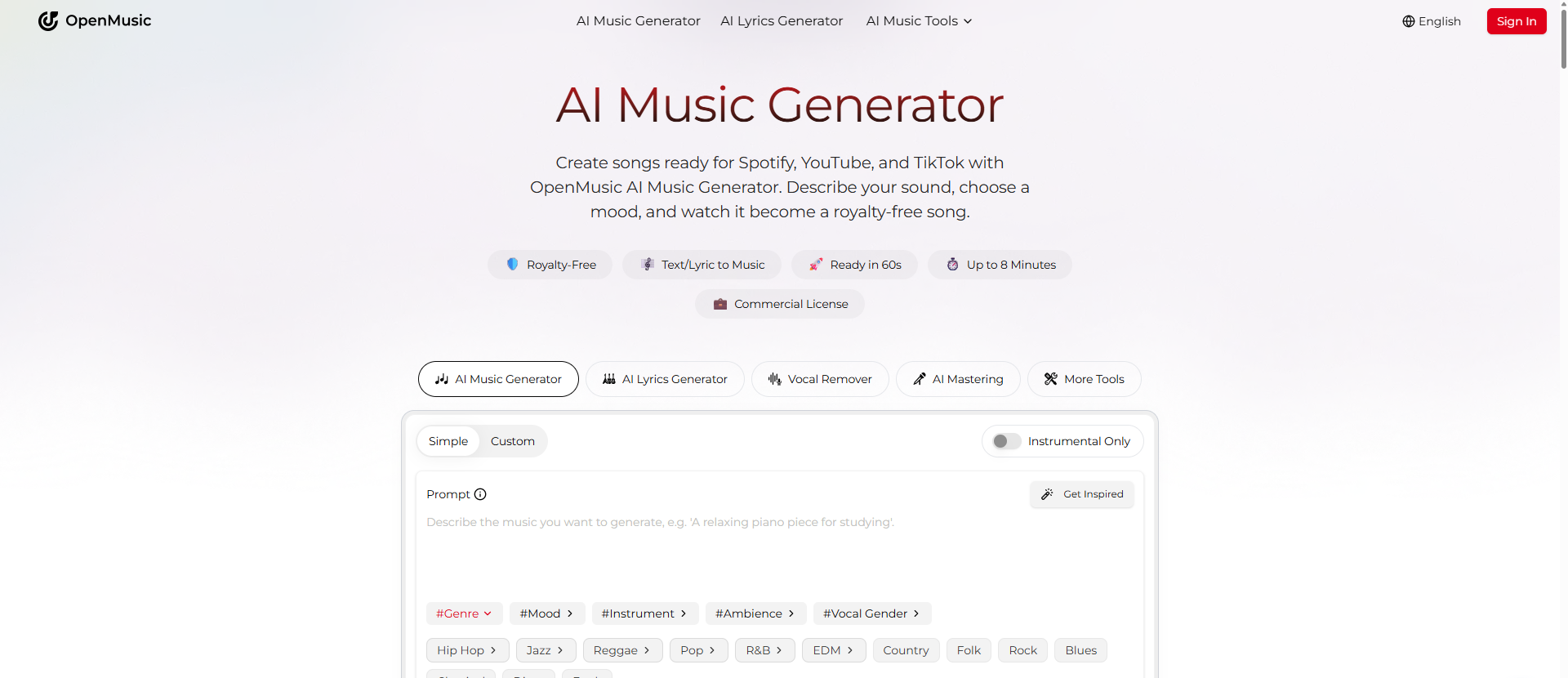 OpenMusic gallery image