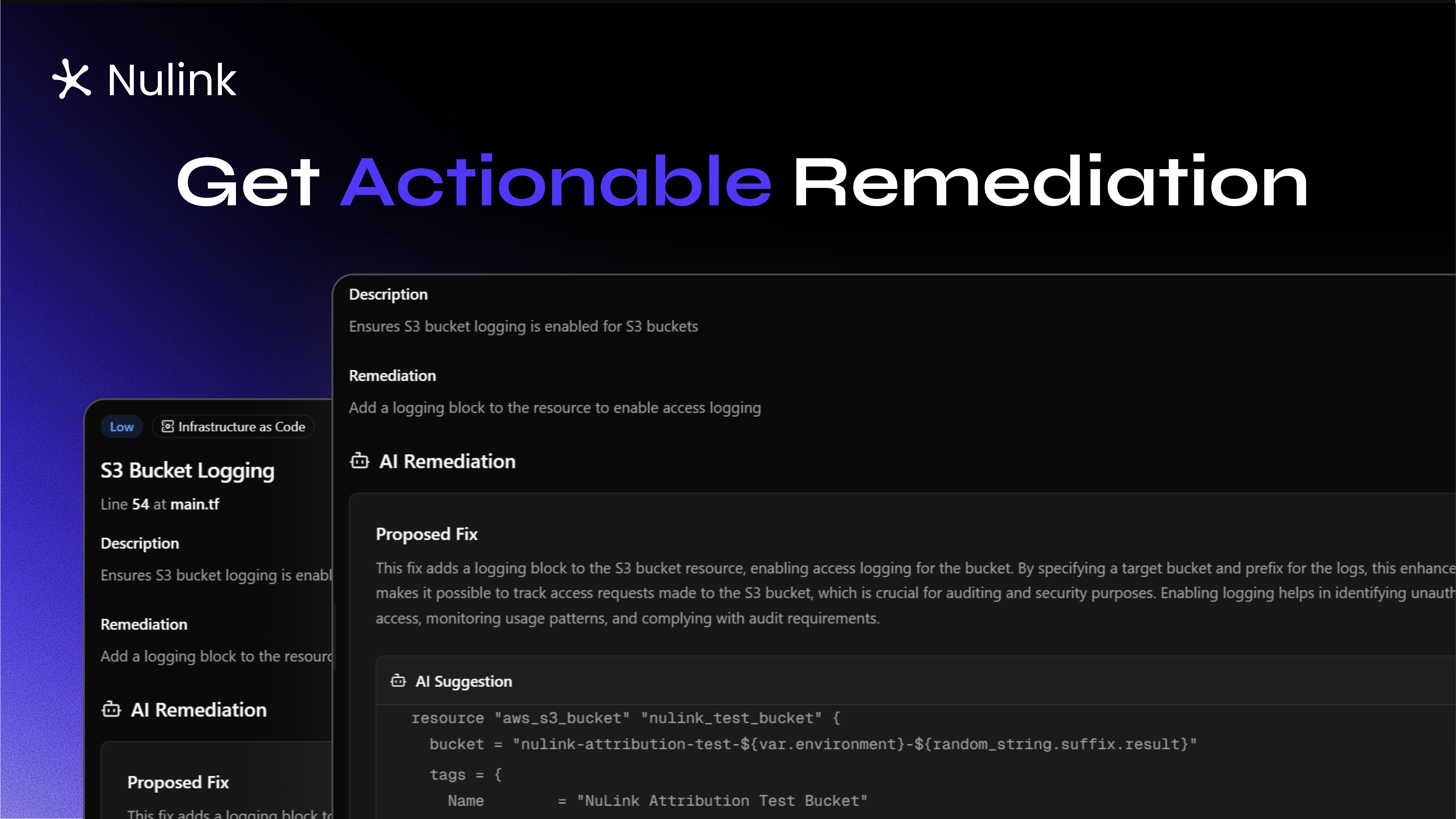 Nulink Security - Screenshot 3 showing product features and functionality