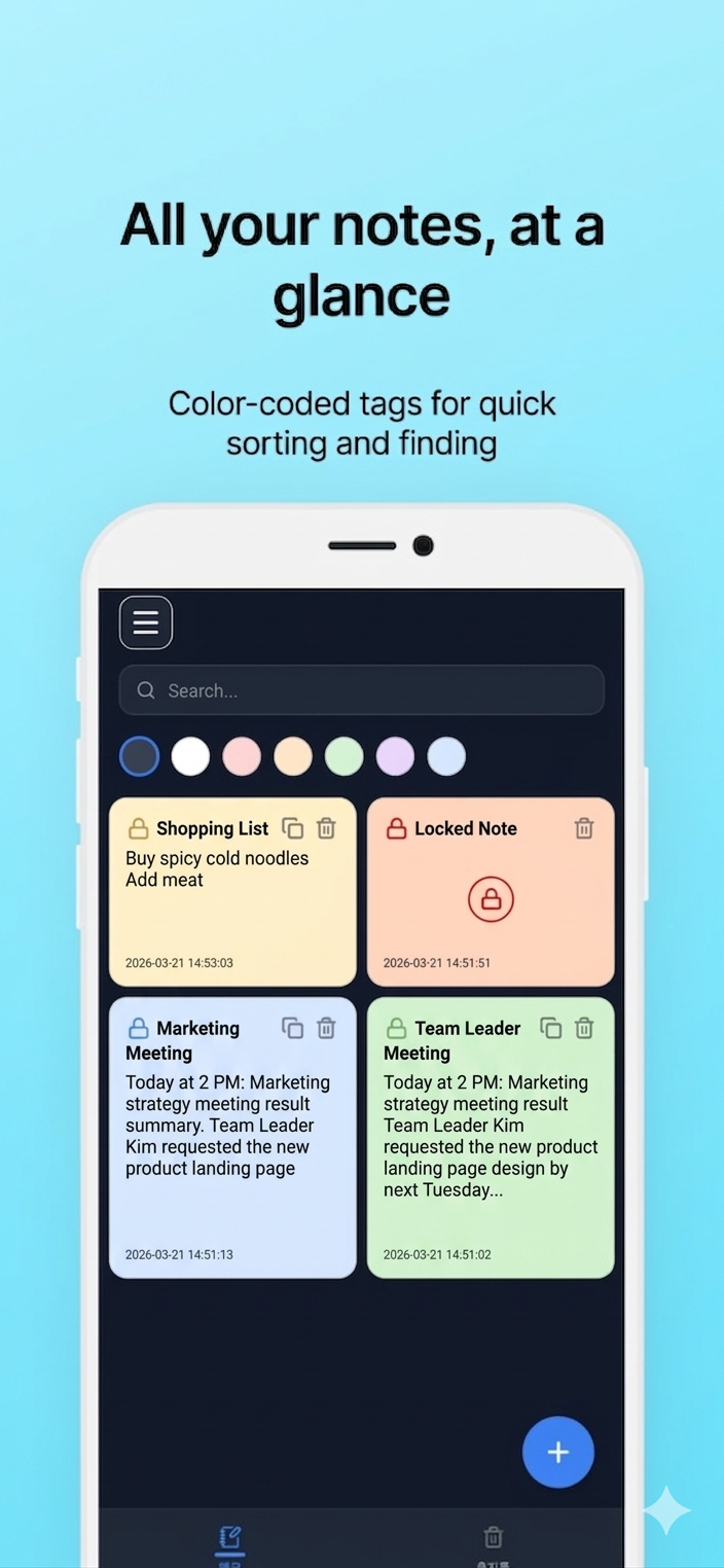 Notely - AI Smart Note Summarizer gallery image