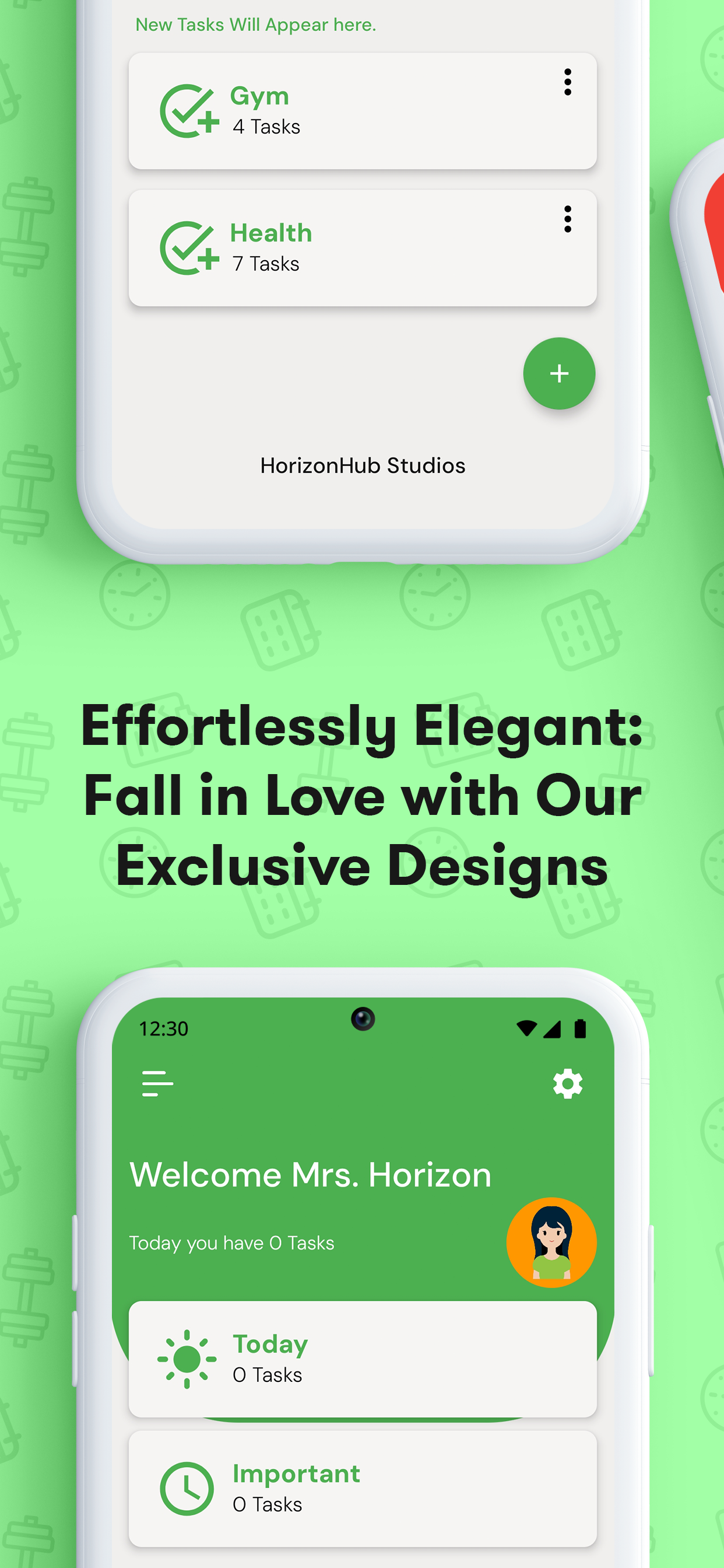 Média Dodazzle à faire et sous-tâches - Belle application de tâche d'inspiration moderne avec design attrayant 3