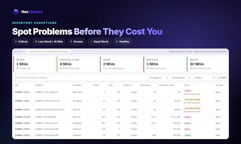 Nexventory screenshot 4