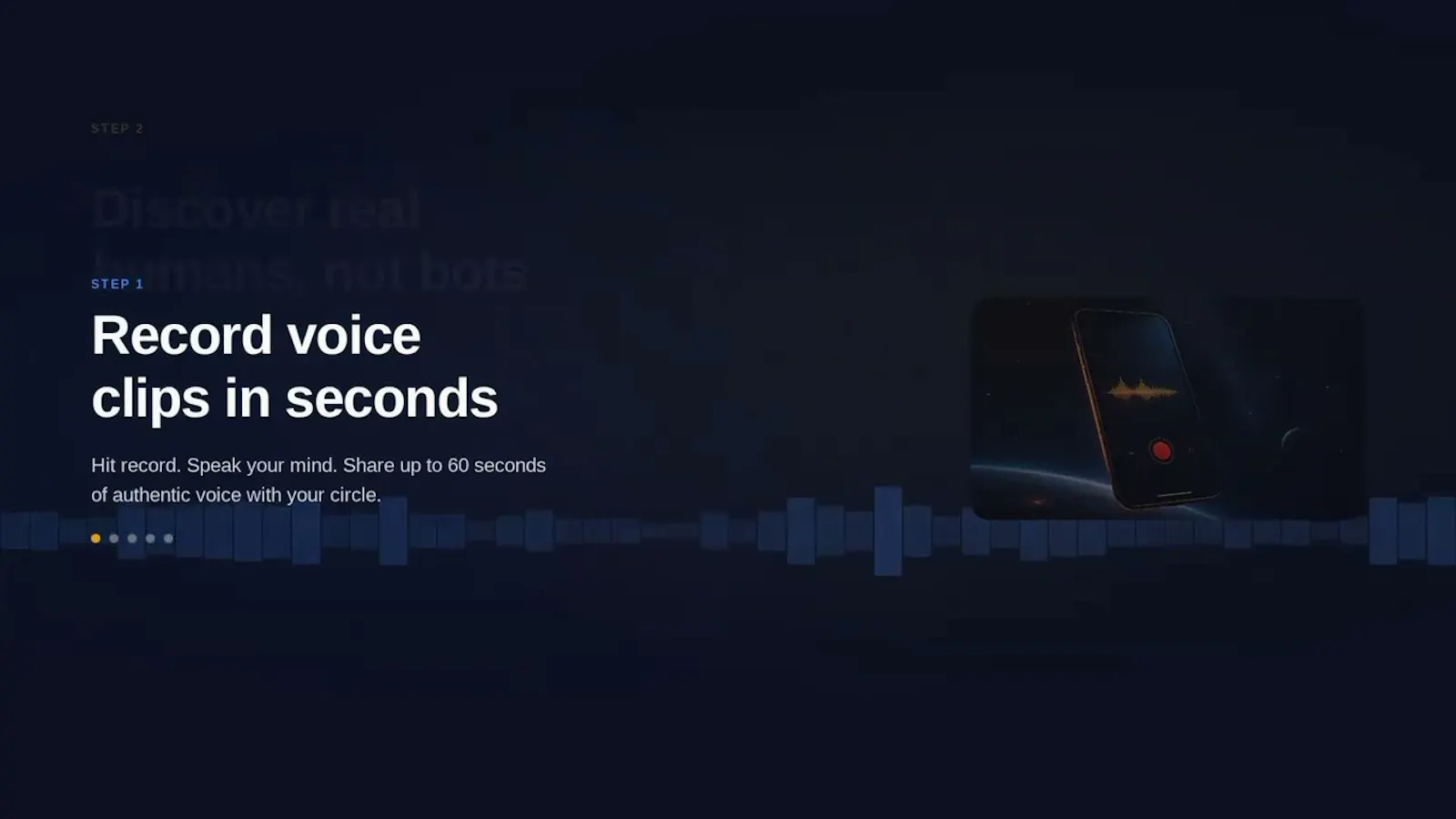 VoiceMe screenshot 1 (video preview)