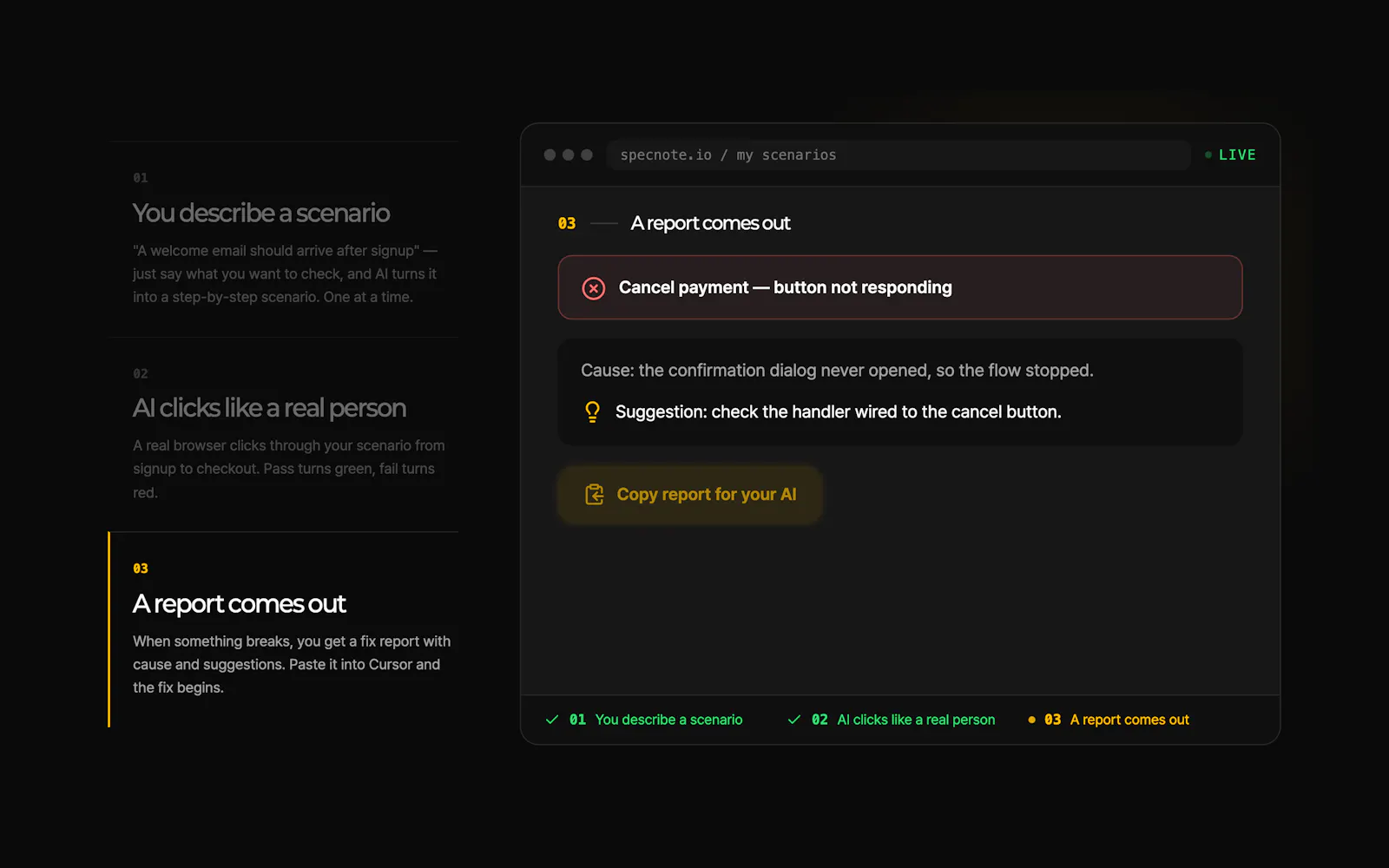 Specnote screenshot 4