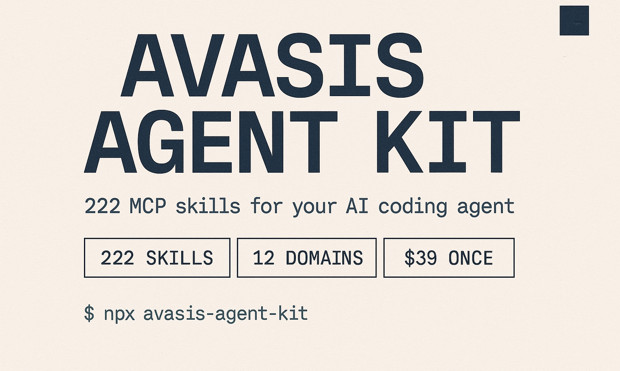 Avasis Agent Kit gallery image