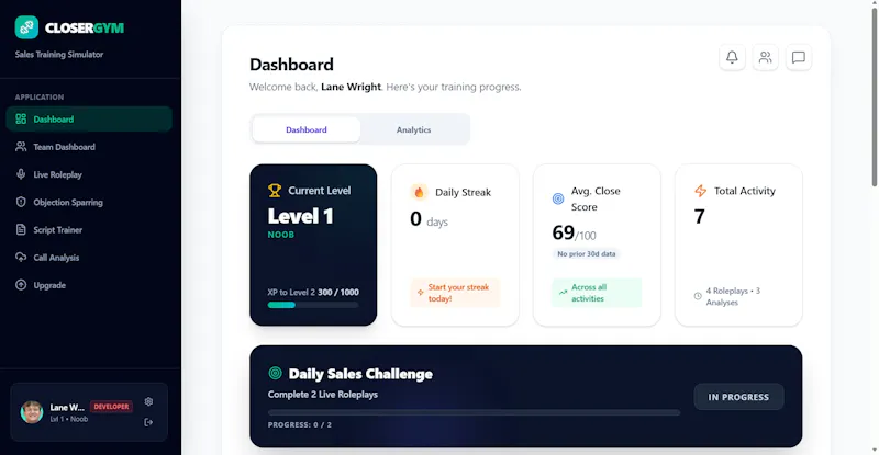CloserGym screenshot 3