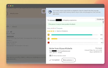 Etsy Karen Customer Checker Extension gallery image