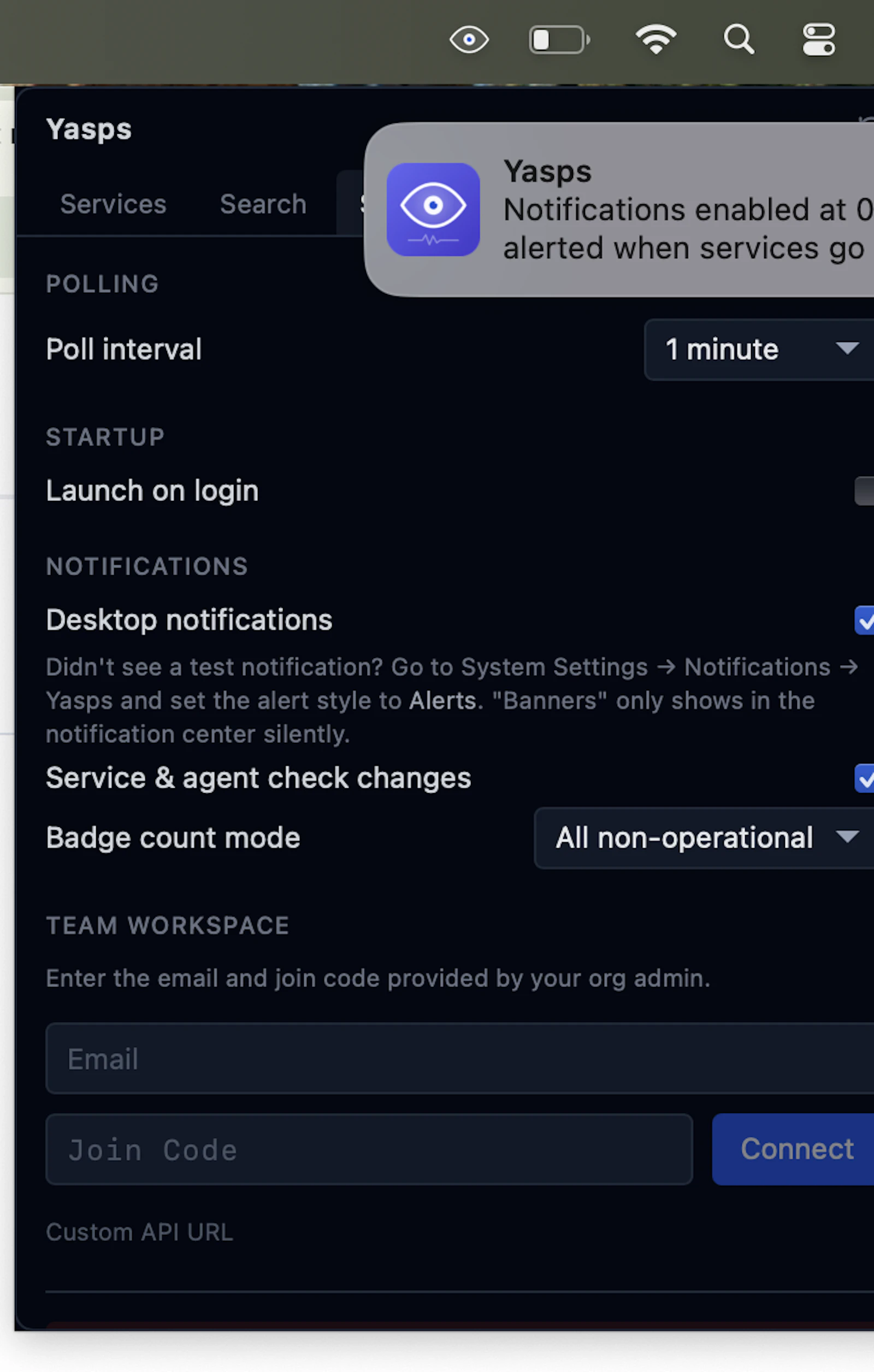 YASPS - Yet Another Status Page Service screenshot 3