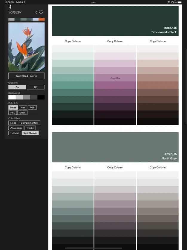 Média Palettes de couleurs pour photos - Trouvez l'inspiration des couleurs au quotidien. 7